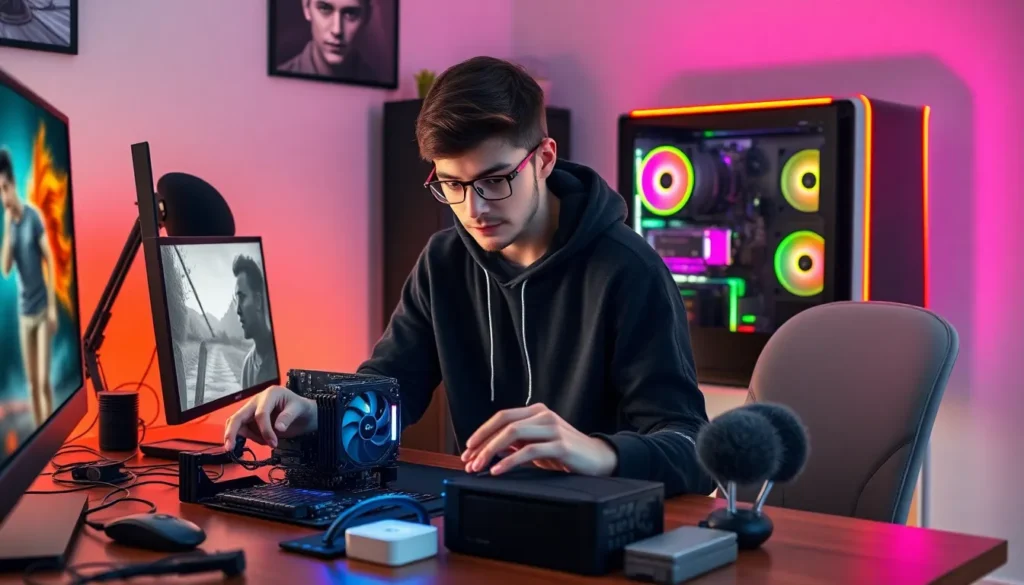 mini gaming pc build