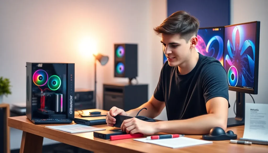 gaming pc build kit